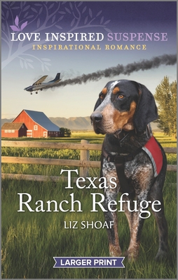 Texas Ranch Refuge [Large Print] 133572284X Book Cover