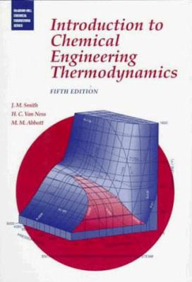Intro to Chemical Engineering Thermodynamics 007059239X Book Cover