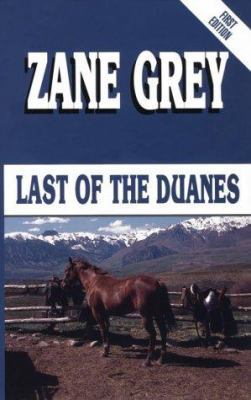 The Last of the Duanes [Large Print] 0786206276 Book Cover