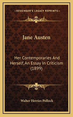 Jane Austen: Her Contemporaries and Herself, an... 1164695185 Book Cover