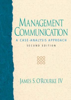 Management Communication, Second Edition 013101644X Book Cover