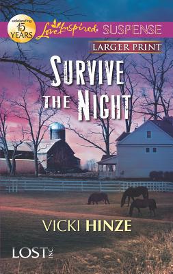 Survive the Night [Large Print] 0373675305 Book Cover