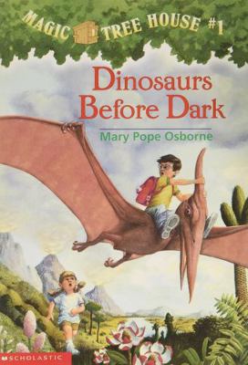 Dinosaurs Before Dark (Magic Tree House B006Q32EMM Book Cover