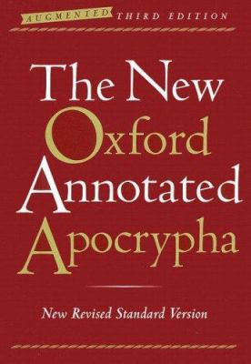 The New Oxford Annotated Apocrypha 0195288866 Book Cover