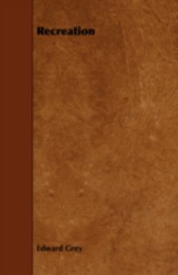 Recreation 1443787361 Book Cover
