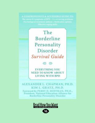 The Borderline Personality Disorder: Everything... [Large Print] 1458755118 Book Cover