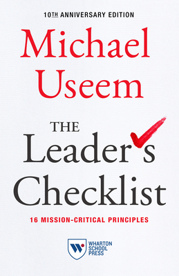 The Leader's Checklist, 10th Anniversary Editio... 1613631189 Book Cover