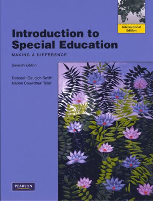Introduction to Special Education: Making A Dif... 0205707114 Book Cover