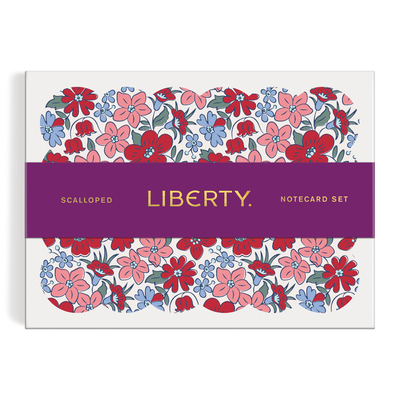 Liberty Scalloped Shaped Notecard Set 0735375070 Book Cover