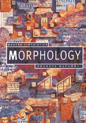 Morphology 0333541146 Book Cover