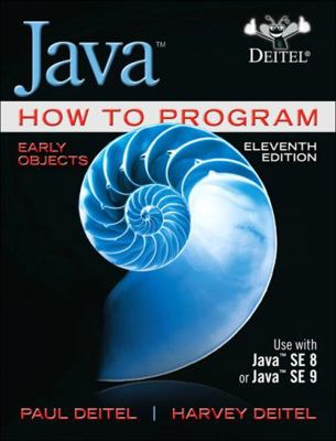 Java How to Program, Early Objects, Student Val... 0134800303 Book Cover