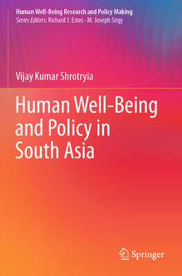 Human Well-Being and Policy in South Asia 3030332721 Book Cover