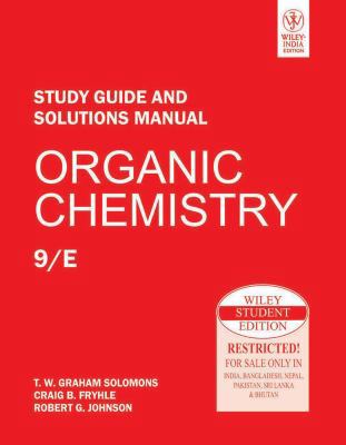 Organic Chemistry, Study Guide And Solutions Ma... 8126526491 Book Cover