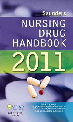 Saunders Nursing Drug Handbook 2011 1437719317 Book Cover