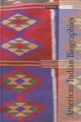 American Indian Biographies 0893569720 Book Cover