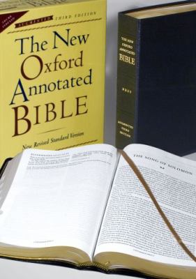 New Oxford Annotated Bible-NRSV-Augmented 0195288785 Book Cover