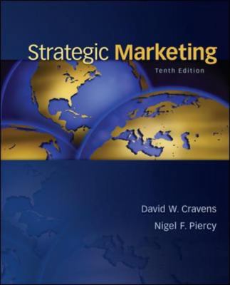 Strategic Marketing 0078028906 Book Cover