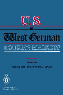 U.S. and West German Housing Markets: Comparati... 3662106515 Book Cover