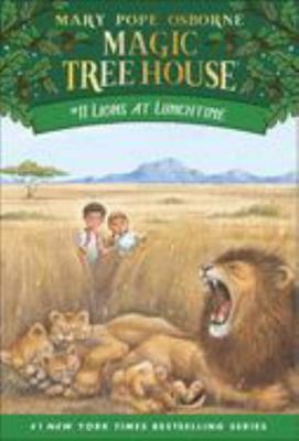 Lions at Lunchtime (Magic Tree House #11) 0590706373 Book Cover