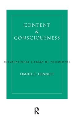 Content and Consciousness 1138153346 Book Cover