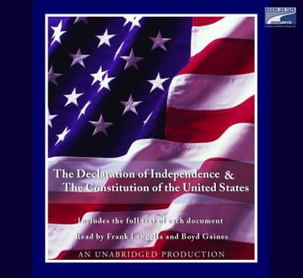 The Declaration of Independence and the Constit... 1415944970 Book Cover
