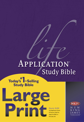 Life Application Study Bible-NKJV-Large Print [Large Print] 1414378955 Book Cover