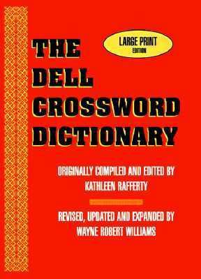 Dell Crossword Dictionary [Large Print] 0783812272 Book Cover