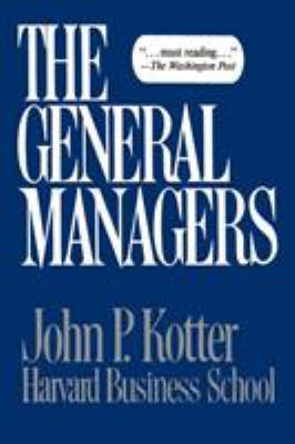 General Managers 0029182301 Book Cover