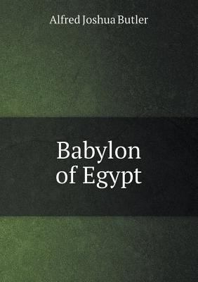 Babylon of Egypt 5518461976 Book Cover
