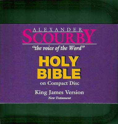 Alexander Scourby Holy Bible New Testament-KJV:... 0529102641 Book Cover
