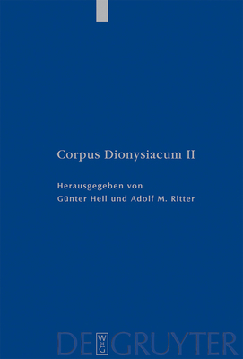 Pseudo-Dionysius Areopagita. de Coelesti Hierar... [Greek, Ancient (to 1453)] 3110120410 Book Cover