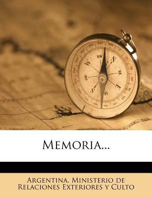 Memoria... [Spanish] 1277798419 Book Cover