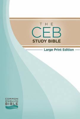 Study Bible-Ceb-Large Print [Large Print] 1609261763 Book Cover