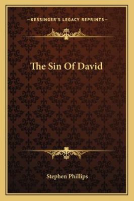 The Sin Of David 1163077720 Book Cover