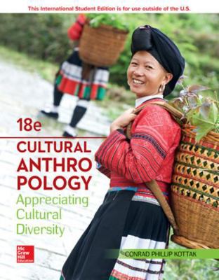 Cultural Anthropology 1260098273 Book Cover