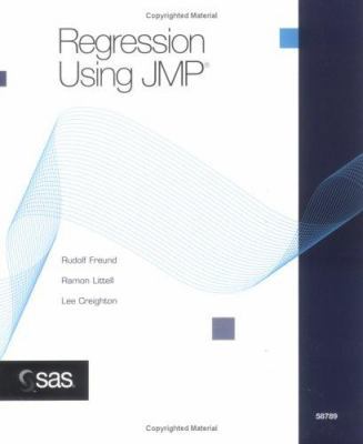 Regression Using JMP 1590471601 Book Cover