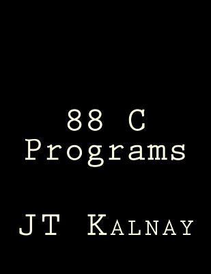 88 C Programs 1469957396 Book Cover