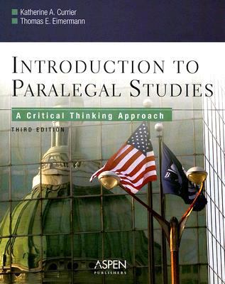 Introduction to Paralegal Studies: A Critical T... 0735557551 Book Cover