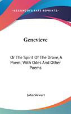 Genevieve: Or The Spirit Of The Drave, A Poem; ... 054836754X Book Cover