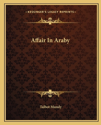 Affair In Araby 116265158X Book Cover