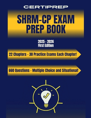 CertiPrep - SHRM-CP Prep Book 2025-2026 First E... B0FGDS8DMW Book Cover