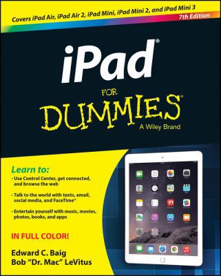 iPad for Dummies 1118932242 Book Cover