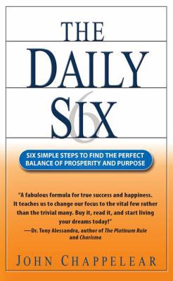 The Daily Six: Six Simple Steps to Find the Per... 0399532889 Book Cover