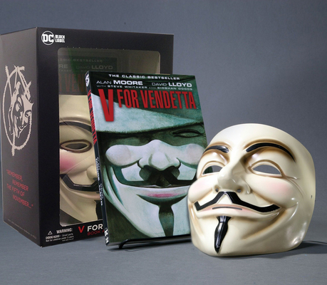 V for Vendetta Book & Mask Set 1779511736 Book Cover