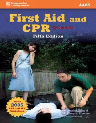 First Aid and CPR Essentials 5th Edition 0763742260 Book Cover