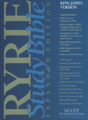 Ryrie Study Bible-KJV 0802438865 Book Cover