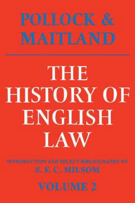 The History of English Law: Volume 2: Before th... B007K5B8HW Book Cover