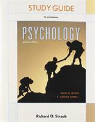 Study Guide for Psychology 1464170339 Book Cover