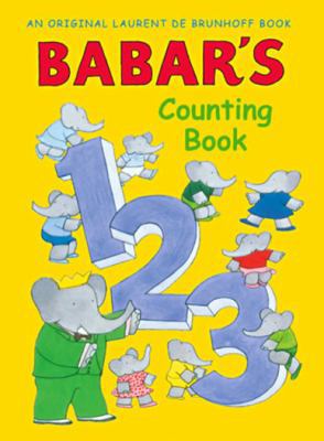 Babar's Counting Book 0810942437 Book Cover