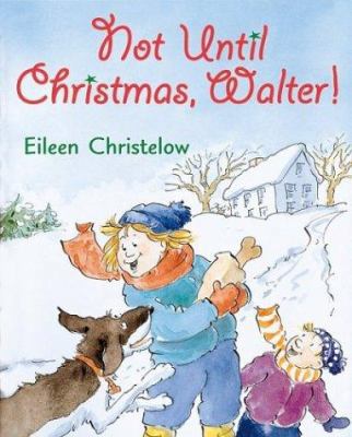 Not Until Christmas, Walter! 0395822734 Book Cover